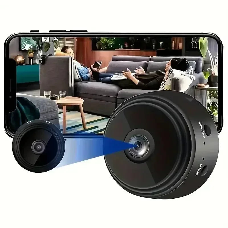 🕵️ Cámara Mini WiFi A9 1080P - Seguridad Discreta, Visión Nocturna & Alertas al Celular