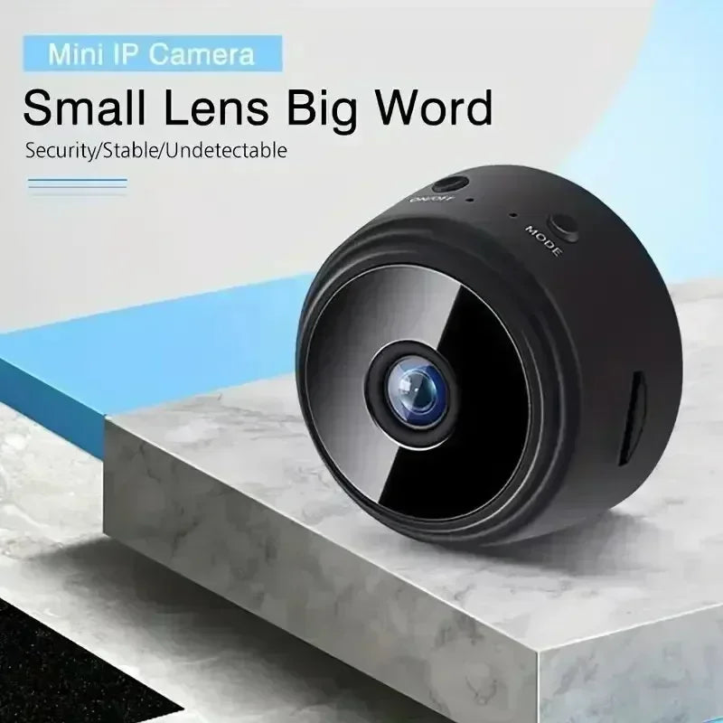 🕵️ Cámara Mini WiFi A9 1080P - Seguridad Discreta, Visión Nocturna & Alertas al Celular