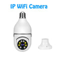 360° WiFi Smart Bulb Security Camera - 1080P HD, Night Vision & Auto Tracking
