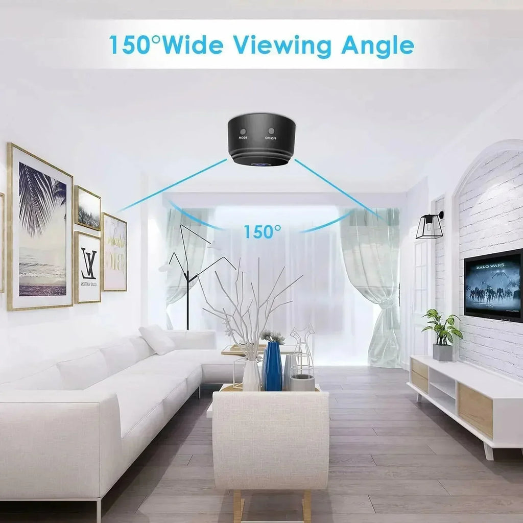 🕵️ Cámara Mini WiFi A9 1080P - Seguridad Discreta, Visión Nocturna & Alertas al Celular