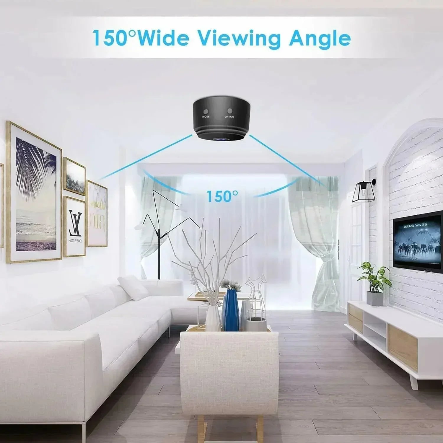 🕵️ Cámara Mini WiFi A9 1080P - Seguridad Discreta, Visión Nocturna & Alertas al Celular